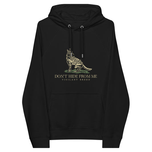 Dogsden Flag Tan Logo Hoodie (Front/Back Print) (Athletic Fit)